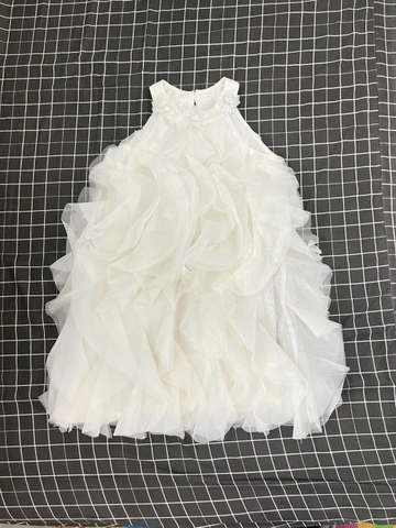 VD Cổ Yếm Phối Voan Ota