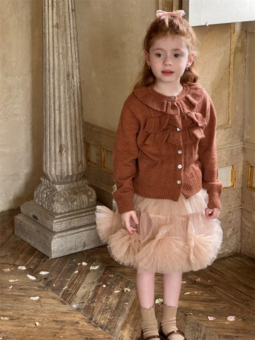 Áo Dài Len Nâu Bèo Chengle