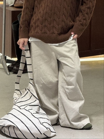 QD Kaki Kem Xếp Ly Gối PL