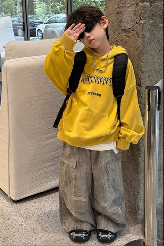 QD Jean Xám Loang TH FS