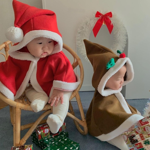 Áo Choàng Đỏ Noel