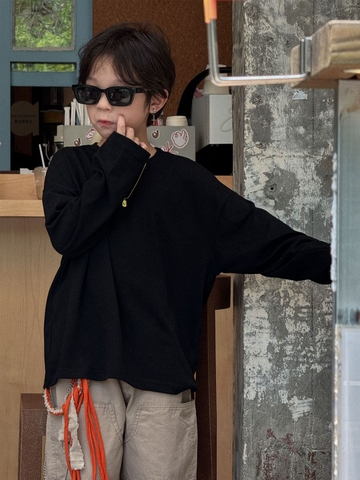 Áo Dài Đen Trơn PL
