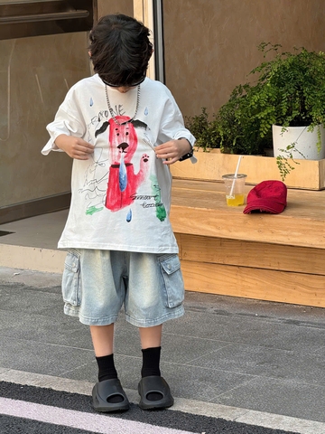 AN Trắng Cún Đỏ FS