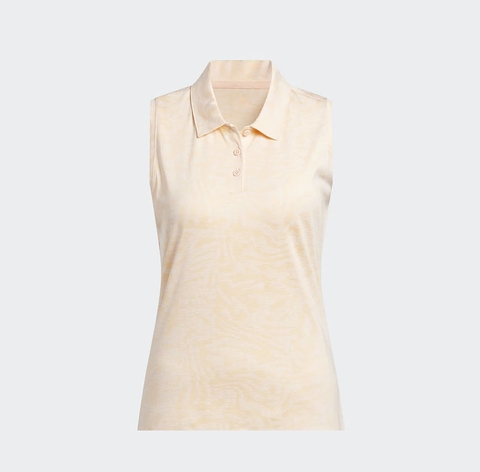 Áo Polo Adidas Nữ Chính Hãng - Ladies Ultimate365 Jacquard - Màu Hồng Cam | Japansport JD2001