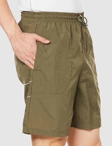 Quần Shorts Reebok Nam Chính Hãng - Classics Brand Proud Woven Shorts - Màu Olive | JapanSport HE9614