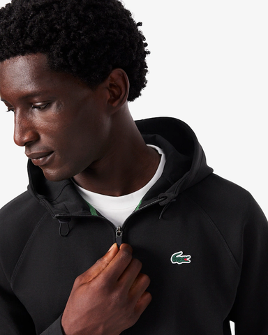 Áo Khoác Lacoste Chính hãng - Sport Stretch Zipped Hoodie - Màu Đen | JapanSport SH0152-51-031