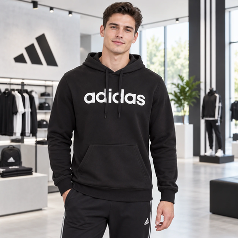 Áo khoác Adidas Chính Hãng - Men's HOODIE - Black | Japasport - FM6305