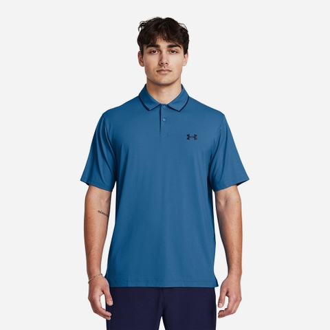 Áo Polo Golf Under Armour Chính hãng - Iso-Chill  - Màu Xanh | JapanSport 1377364-406