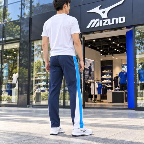 Quần Mizuno Nam Chính Hãng -  Training Cross Pants - Màu navy | JapanSport N2JD902082