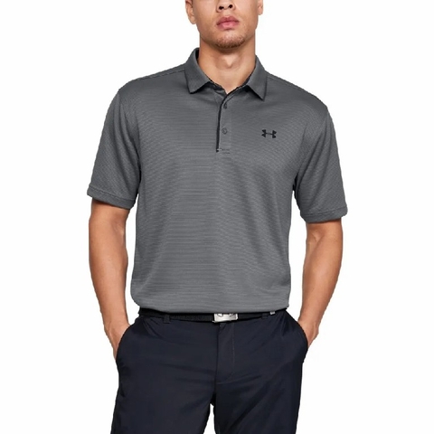 Áo Polo Under Armour Chính hãng - Men's UA Tech™ Polo - Màu Xám | JapanSport 1290140-040