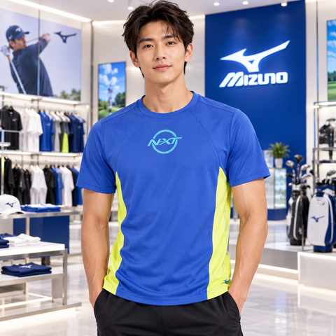Áo Phông Mizuno Chính Hãng - N-XT PureHyper - Màu Xanh | JapanSport  32JAD225