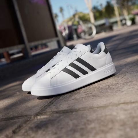 Giày Adidas Chính Hãng - Grand Court 2.0 - Màu Trắng | JapanSport GW9214