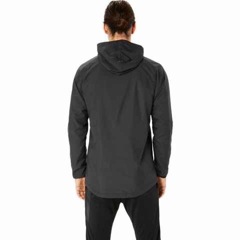 Áo Khoác Asics Chính Hãng - Fleece-lined Breaker - Màu Đen | JapanSport 2101A238-001