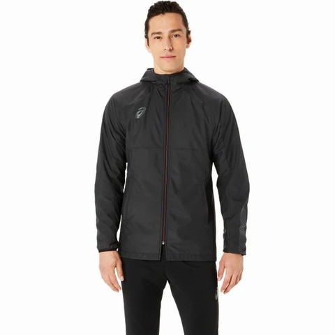 Áo Khoác Asics Chính Hãng - Fleece-lined Breaker - Màu Đen | JapanSport 2101A238-001