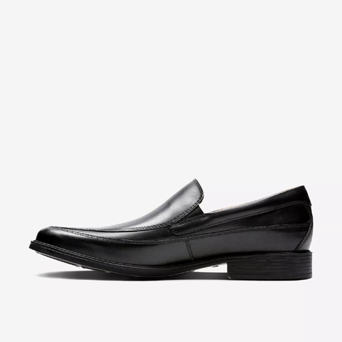 Giày Clark Nam Chính Hãng - Men's Tilden Free Loafer - Đen | JapanSport 261-10312