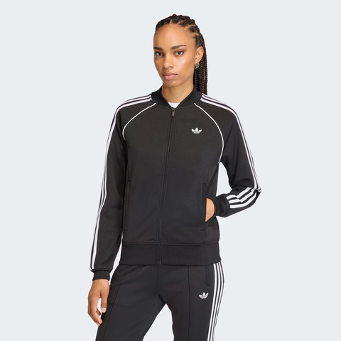 Áo Khoác Nữ Adidas Chính hãng - TRACK TOP SST CLASSIC - Màu Đen | JapanSport KD7986