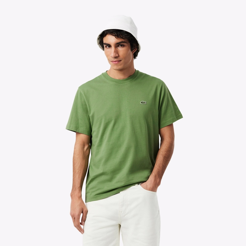Áo Phông Lacoste nam Chính hãng - Men's Cotton T-Shirt- Màu xanh  | JapanSport TH7318-51-02M