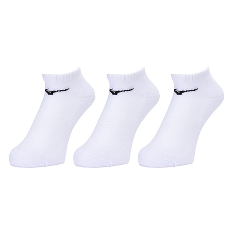 Tất Mizuno Chính hãng - 3 Pairs of Ankle Socks - Màu Trắng | JapanSport 32JXB201-79