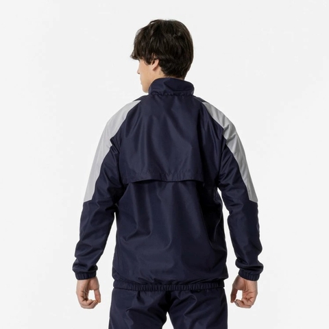 Áo Khoác Mizuno Chính Hãng - Breath Thermo Warmer Jacket - Màu Xanh | JapanSport 32MEA655-11