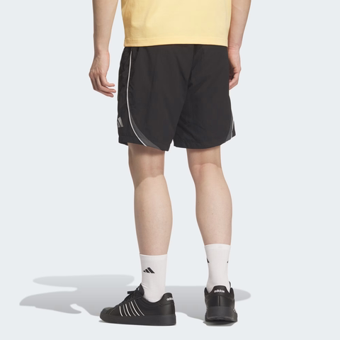 Quần Short Adidas Nam Chính Hãng - Brand Love Loose Fit Light Woven 8-Inch Shorts - Màu Đen | JapanSport KF3693