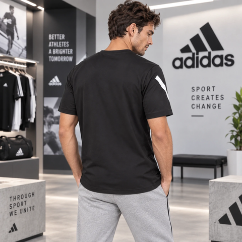 Áo Phông Adidas Nam Chính Hãng - Adidas Z.N.E. Tee - Màu Đen  | JapanSport JC7920
