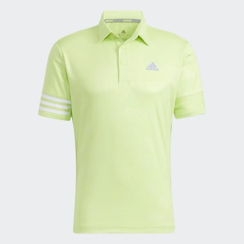 Áo Polo Adidas Nam Chính Hãng - AEROREADY THREE STRIPE LIFE POLO SHIRT - Trắng | JapanSport HA0232