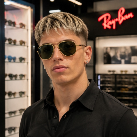 Kính Ray-Ban Chính hãng - Polarized - RB3683 001/58 56mm - Nam Nữ | JapanSport