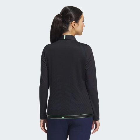 Áo Polo Adidas Nữ Chính Hãng - Dusquare Long- Màu Đen | Japansport  JM9560