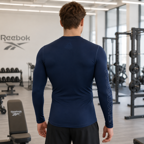 Áo phông dài tay Reebok Chính Hãng - One Series LT COMP - Blue | JapanSport DV3366