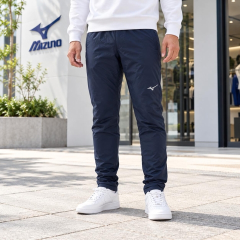 Quần Mizuno Nam Chính Hãng -  Warmer Pants - Màu navy | JapanSport P2MF2590-14