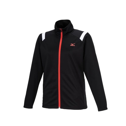 Áo Khoác Mizuno Nữ Chính Hãng - Training Wear Warm-up - Màu Đen | JapanSport K2JCB210-09
