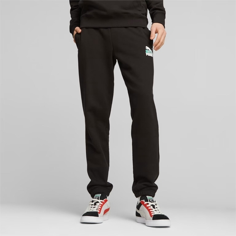 Quần Puma Chính hãng - Classics Men's Super PUMA Sweatpants - Đen | JapanSport 621310-01