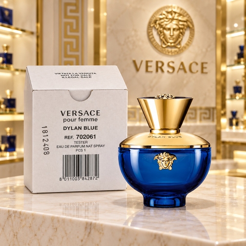 (Tester) Nước hoa nữ Versace Chính hãng - Versace Dylan Blue Pour Femme EDP 100 ML | JapanSport