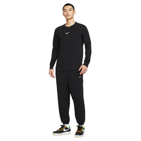 Áo phông dài tay Nike Nam Chính Hãng -  Basketball Long-Sleeve Shirt - Màu Đen| JapanSport HV1771-010