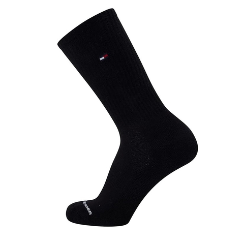 Set 5 đôi tất Tommy Hilfiger Chính Hãng -  5 Pack Cushioned Stretch Athletic Performance - Màu Đen | JapanSport TVM213CR10002