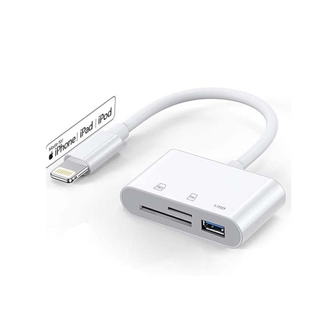 Đầu Đọc Thẻ SD TF USB 3in1 Chính hãng dành cho Iphone | JapanSport