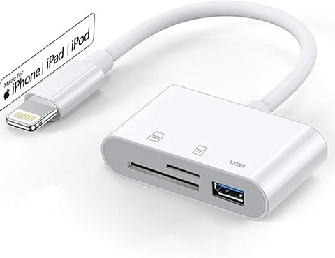Đầu Đọc Thẻ SD TF USB 3in1 Chính hãng dành cho Iphone | JapanSport