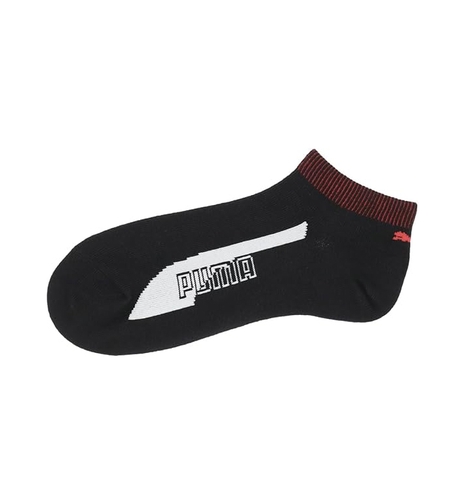 Tất Puma Chính hãng - Sneakers Length, khử mùi hôi - Màu Đen/Xám/Đen | JapanSport 4293342-2325-1