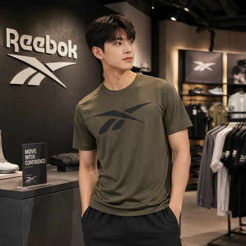 Áo Phông Reebok Chính Hãng - Westy Easy Fit Graphic Tee - Màu Nâu | JapanSport 100242185