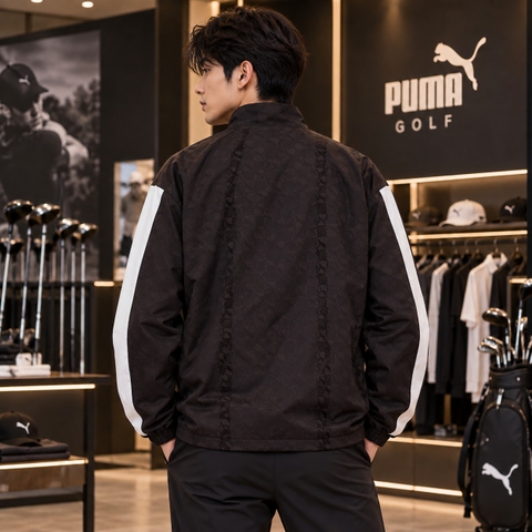 Áo Khoác Puma Chính Hãng -  CORE HERITAGE Woven Lined Track Jacket - Màu Đen  | JapanSport 683581-01