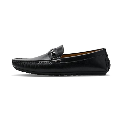 Giày Tommy Hilfiger Nam Chính Hãng - Rudder mens Driving Style Loafer - Màu Đen | JapanSport LIGHT BROWN 230 tmRUDDER