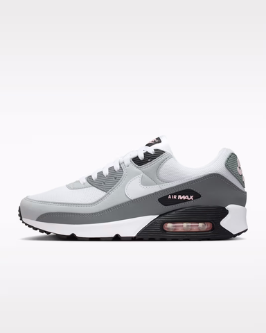 Giày Nike Nam Chính Hãng - Air Max 90 - Màu Xám/Trắng | JapanSport IU7542-012