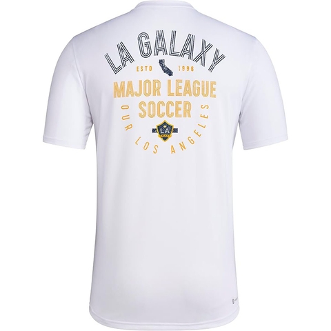 Áo Phông Adidas Chính Hãng - La Galaxy MLS Short Sleeve - Màu Trắng | JapanSport IN8791