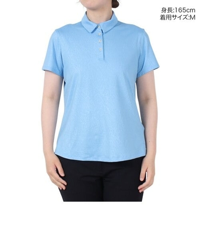 Áo Polo Golf Puma Nữ Chính Hãng - PUMA Golf Wear MATTR ANIMAL DEBOSS - Màu Xanh  | 629356-02