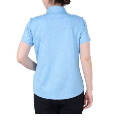 Áo Polo Golf Puma Nữ Chính Hãng - PUMA Golf Wear MATTR ANIMAL DEBOSS - Màu Xanh  | 629356-02