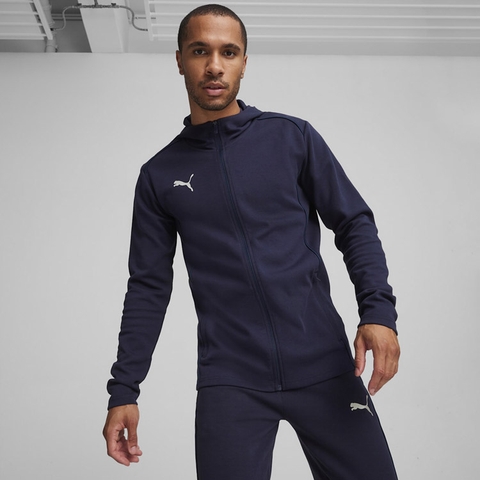 Áo Hoodie Puma Nam Chính Hãng - teamFINAL Casual Hooded Jacket - Màu Navy | JapanSport  659337-06