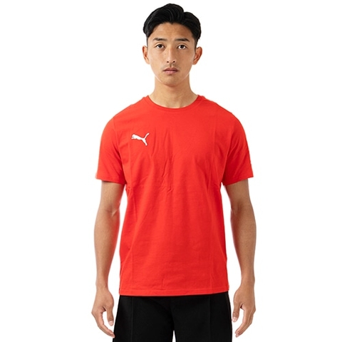 Áo Phông Puma Chính hãng - TEAMGOAL Casual T-Shirt - Màu Đỏ | JapanSport 659376-01