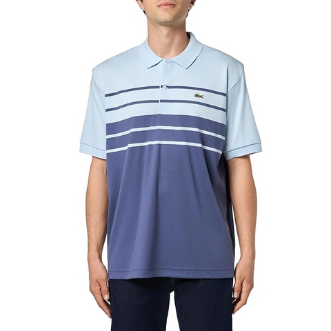 Áo Polo Lacoste Chính hãng -  Cotton Pima Interlock - Màu Xanh | JapanSport DH5921-51-I0L