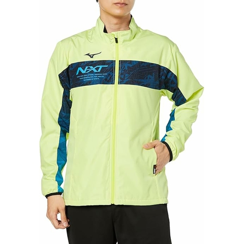Áo Khoác Mizuno Chính Hãng - N-XT Breath Thermo Warmer Jacket - Màu Xanh | JapanSport 32JEA740-42