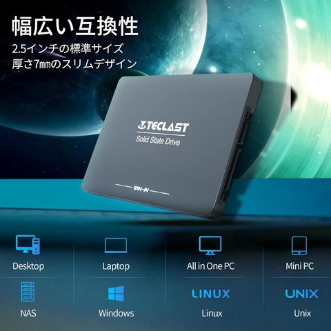 Ổ cứng TECLAST 256GBA810 Internal SSD, 6Gb/s / 256 GB – X0010BG9XZ | JapanSport